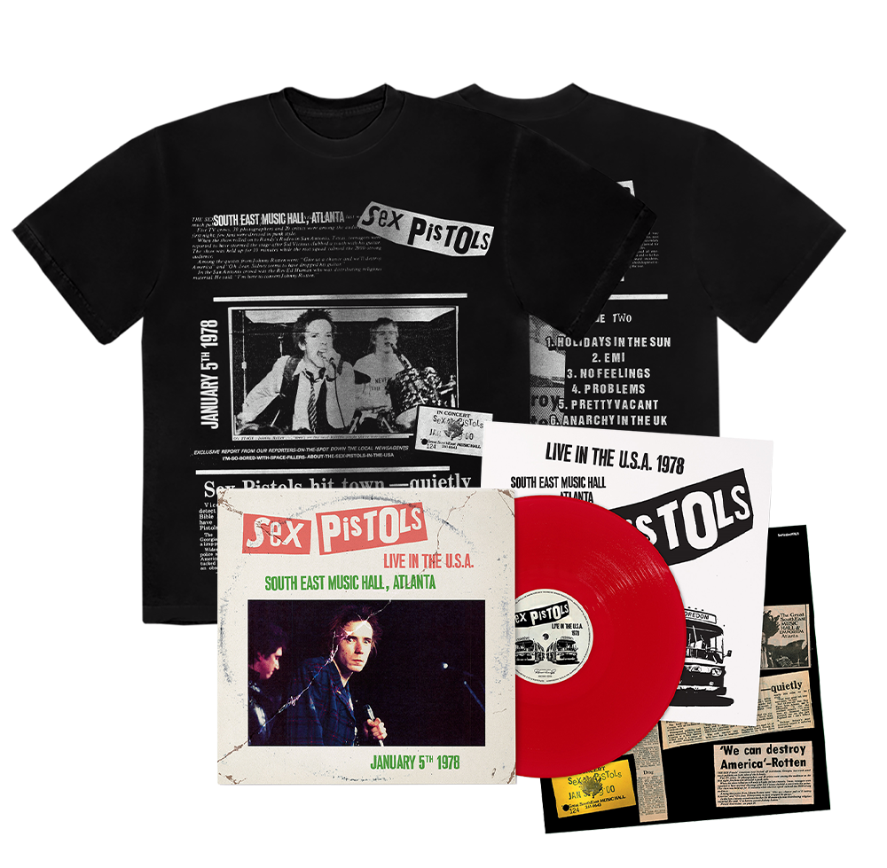 Live In The USA 1978:  Atlanta Vinyl + Atlanta Tee