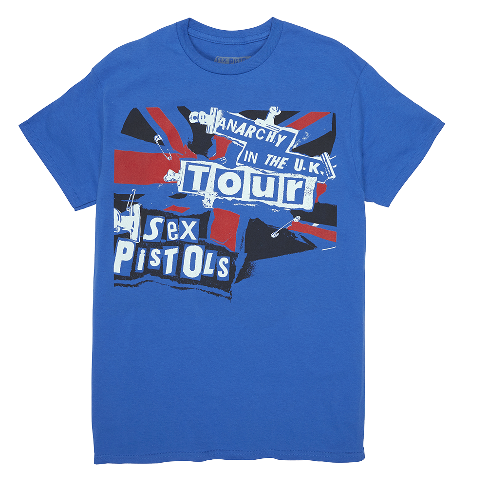 Anarchy in the UK Tour T-Shirt - Sex Pistols Anarchy in the UK Tour T-Shirt - Sex Pistols