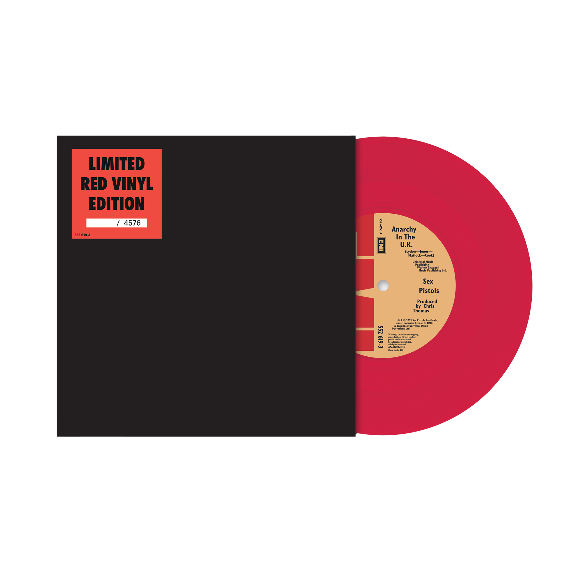 Anarchy in The UK: Exclusive Red Vinyl 7