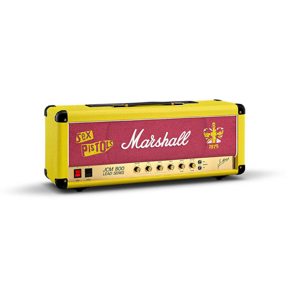 Sex Pistols - Limited Edition Marshall x Sex Pistols JC800 2203 Vintage Reissue Head