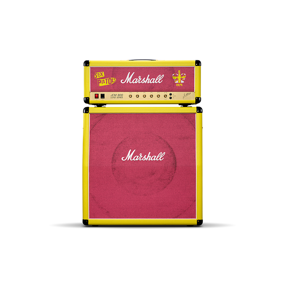 Limited Edition Marshall x Sex Pistols JCM 800 Sex Pistols 50th Anniversary Half Stack