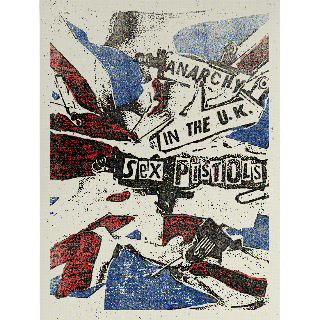 Sex Pistols - Anarchy in the UK Flag Poster