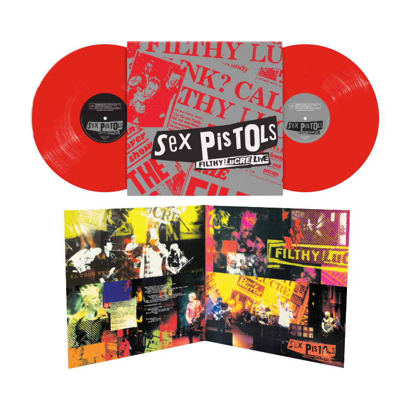 Sex Pistols - Filthy Lucre Live (30th Anniversary): Vinyl 2LP Red