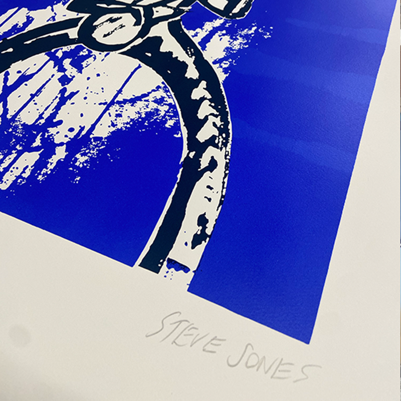Sex Pistols - Jamie Reid - Cutie Jones and The Sex Pistols Signed Print