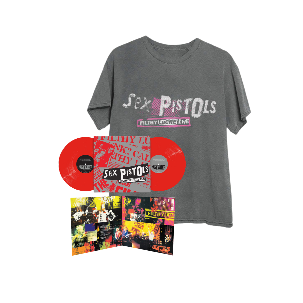 Filthy Lucre Expanded (30th Anniversary) 2LP + Tee Bundle