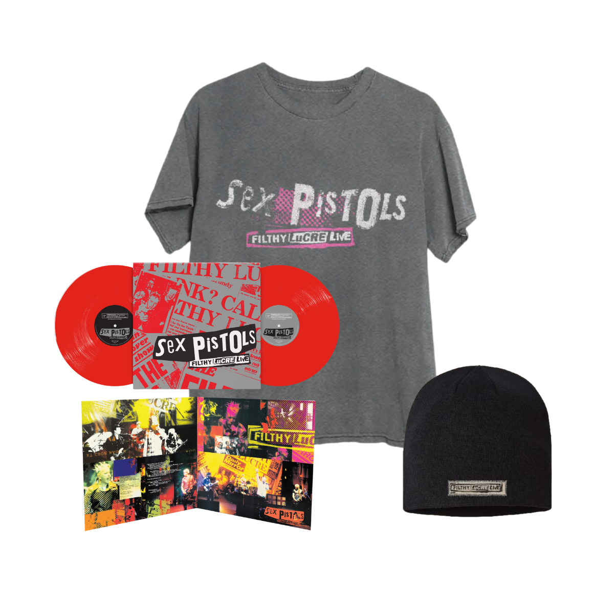 Filthy Lucre Expanded (30th Anniversary) 2LP + Beanie + Wallet Bundle