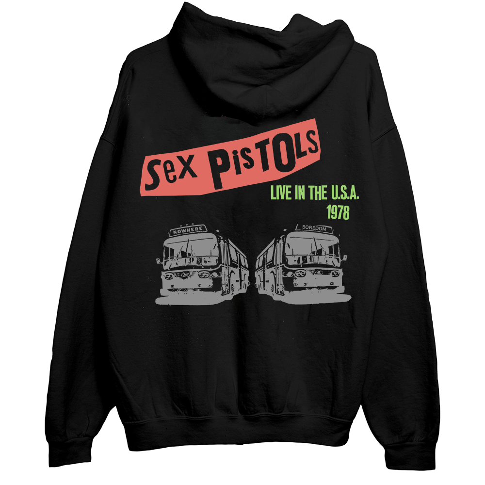 Sex Pistols - Live in The USA '78 Zip Hoodie