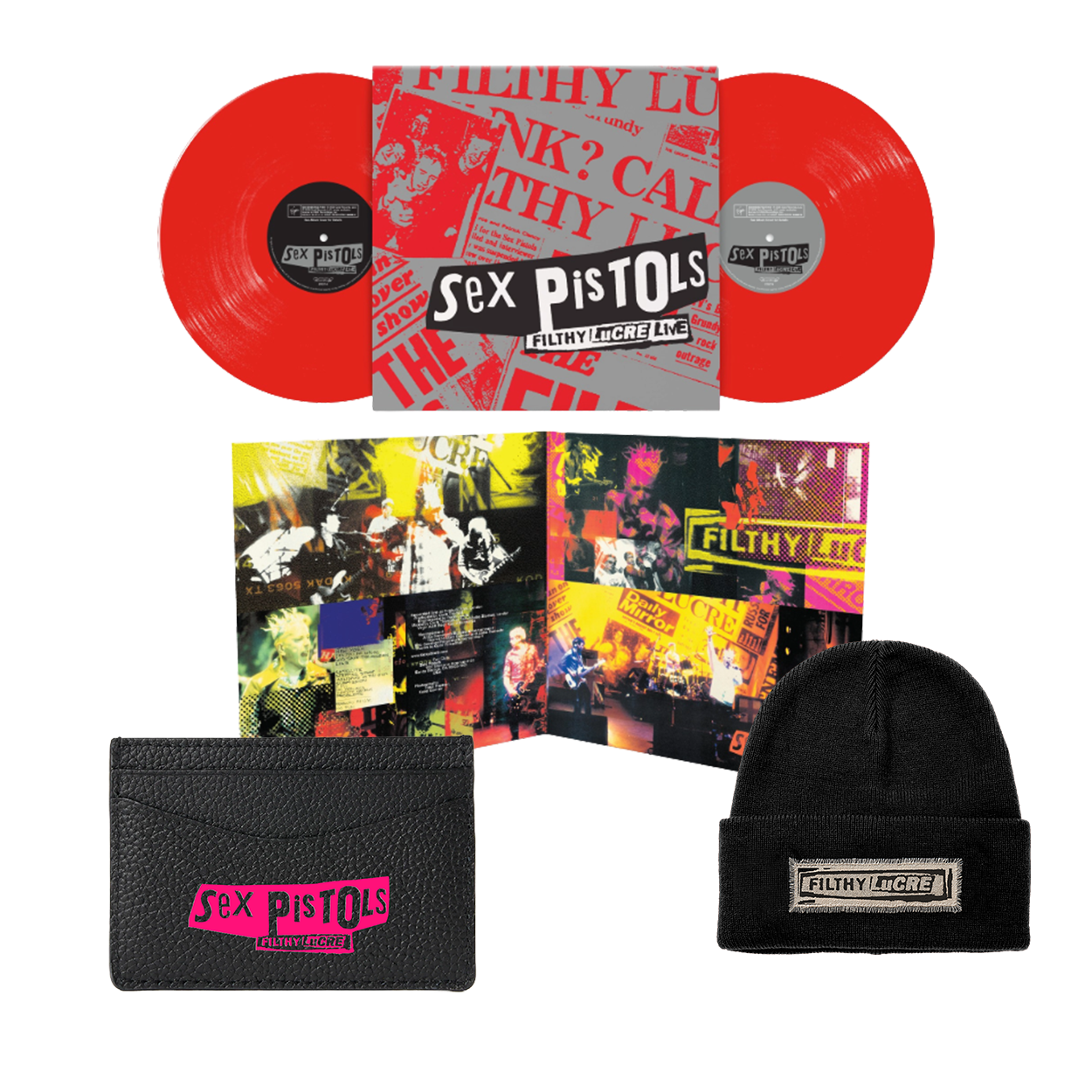Filthy Lucre Expanded (30th Anniversary) 2LP + Beanie + Wallet Bundle