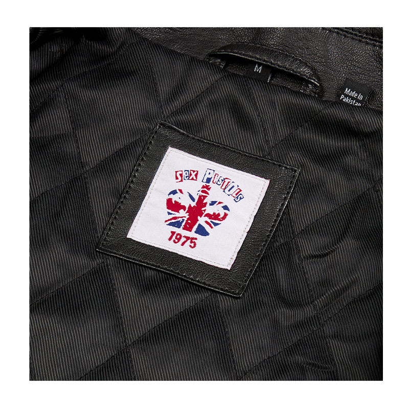 Sex Pistols - 50th Jubilee Never Mind The Bollocks Leather Jacket