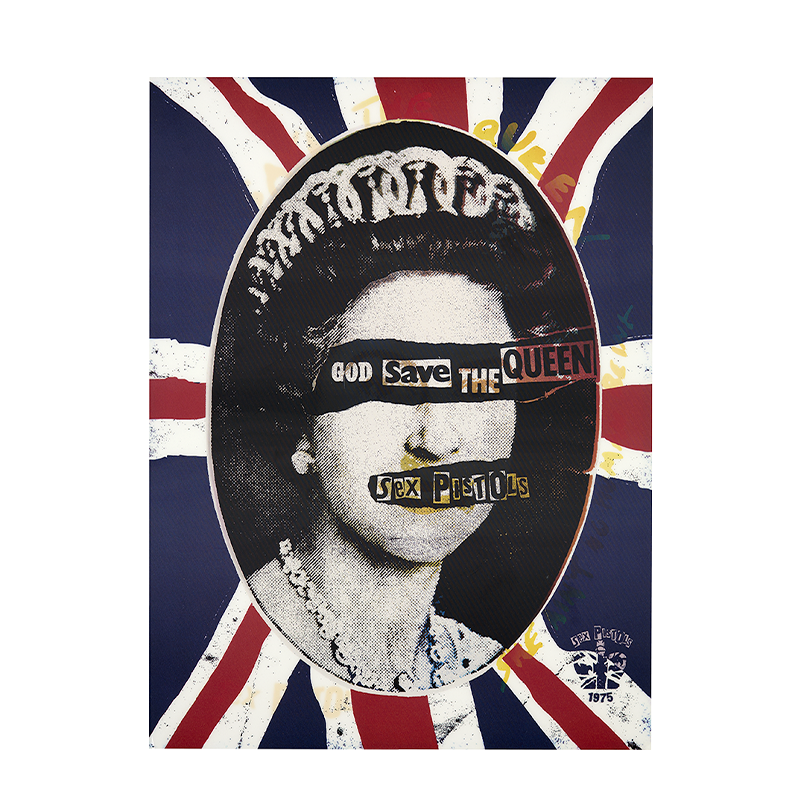 50th God Save The Queen Limited Edition Lenticular - Sex Pistols 50th God Save The Queen Limited Edition Lenticular - Sex Pistols