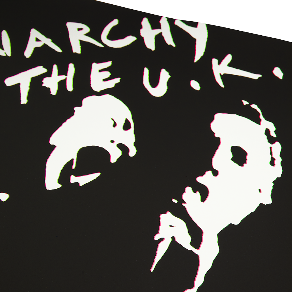 Sex Pistols - Jamie Reid Anarchy Out Now Print