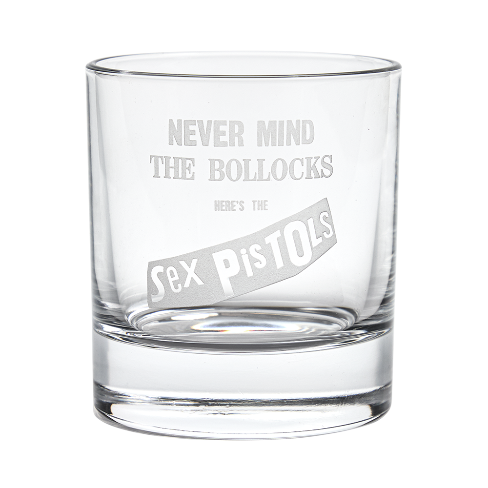 Sex Pistols - Never Mind the Bollocks Whiskey Glass