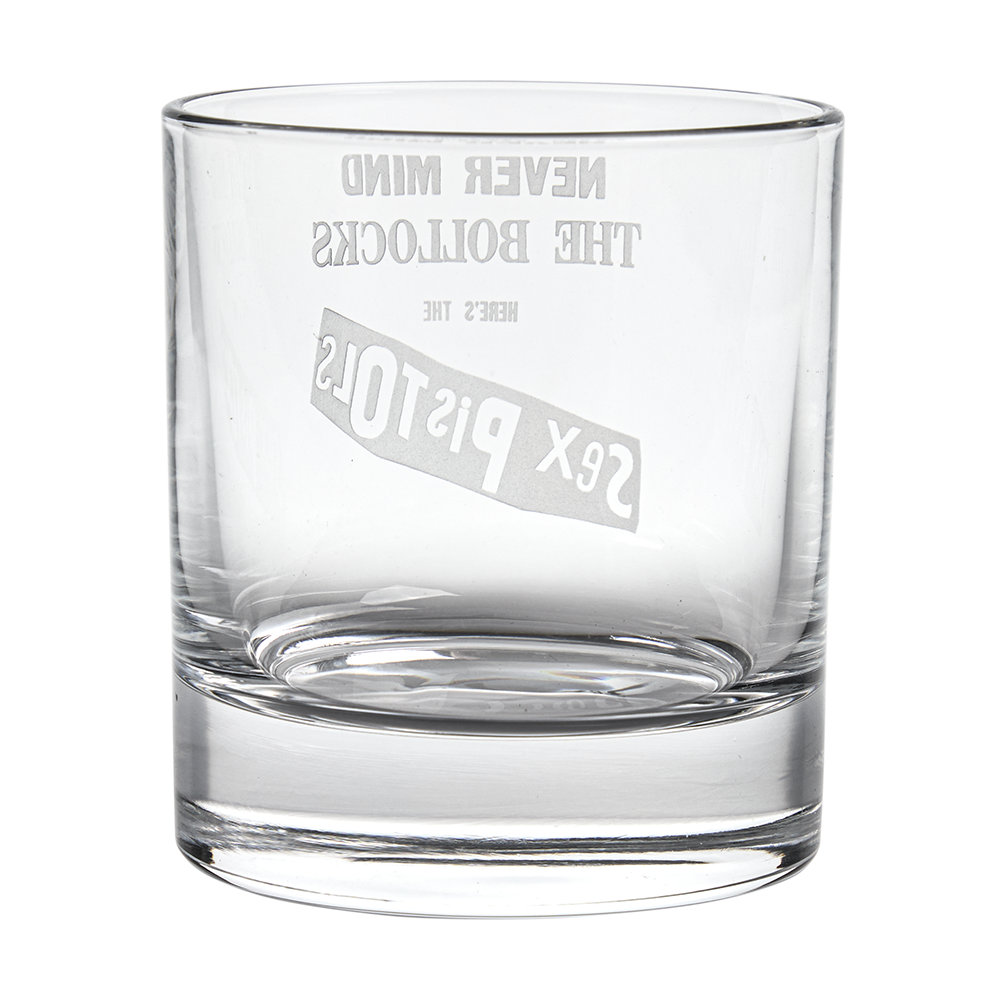 Sex Pistols - Never Mind the Bollocks Whiskey Glass