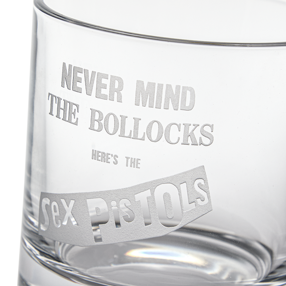Sex Pistols - Never Mind the Bollocks Whiskey Glass