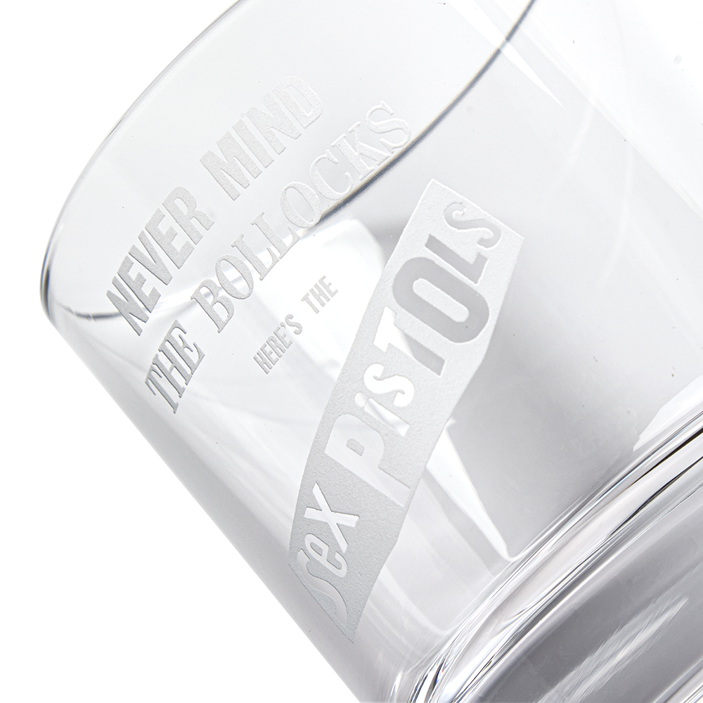 Sex Pistols - Never Mind the Bollocks Whiskey Glass