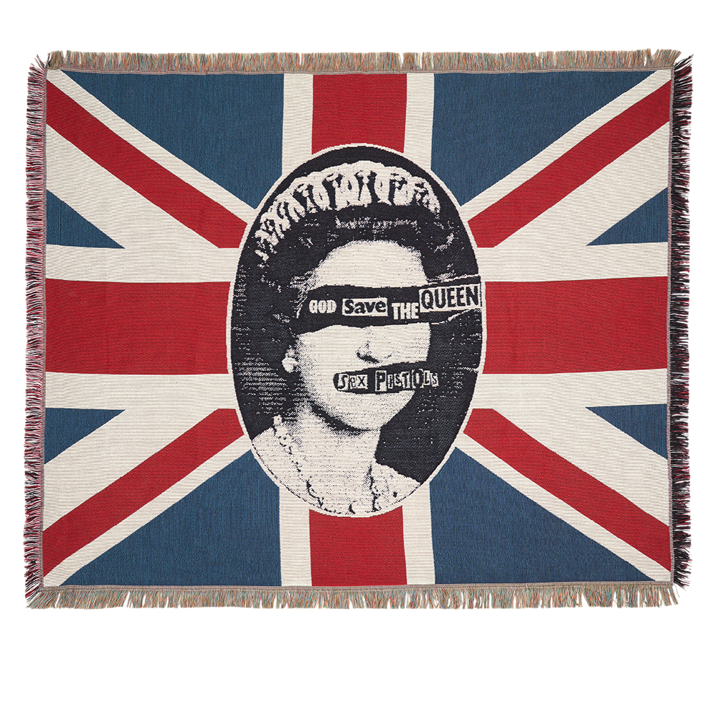 Sex Pistols - God Save the Queen Woven Blanket