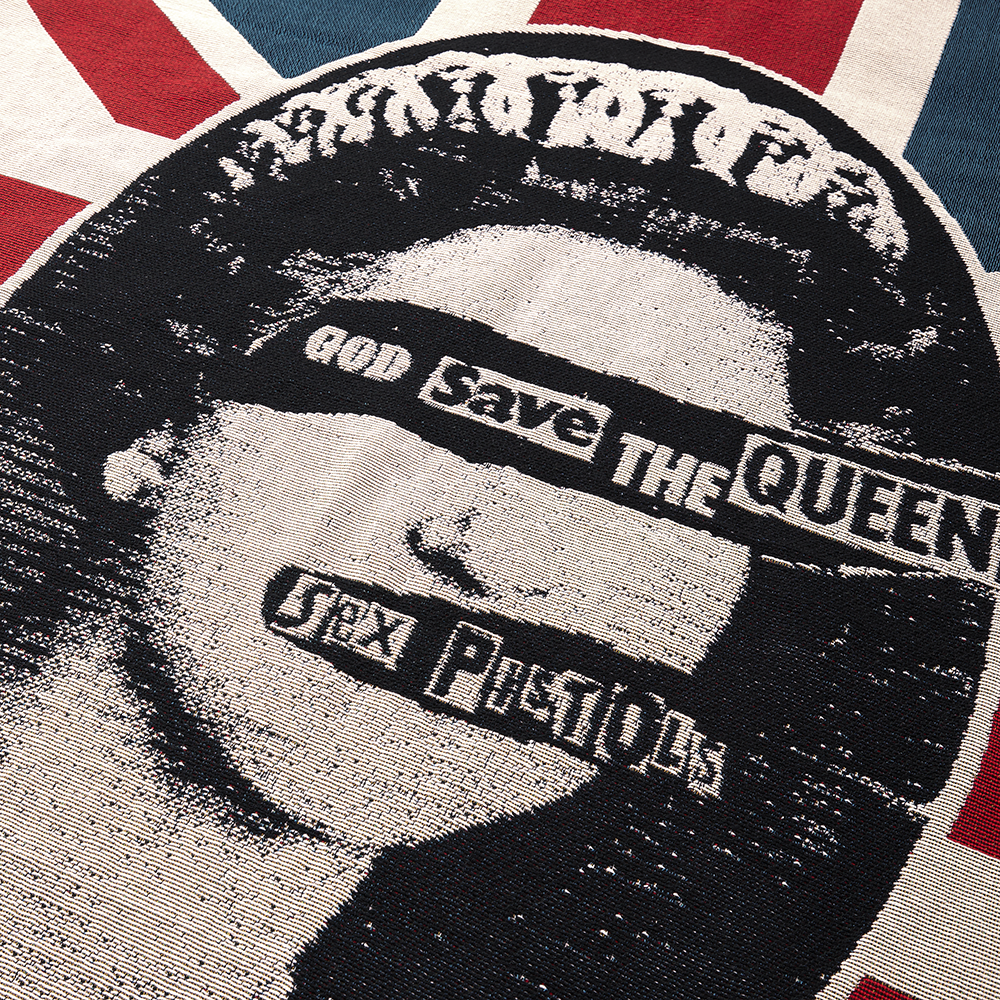 Sex Pistols - God Save the Queen Woven Blanket