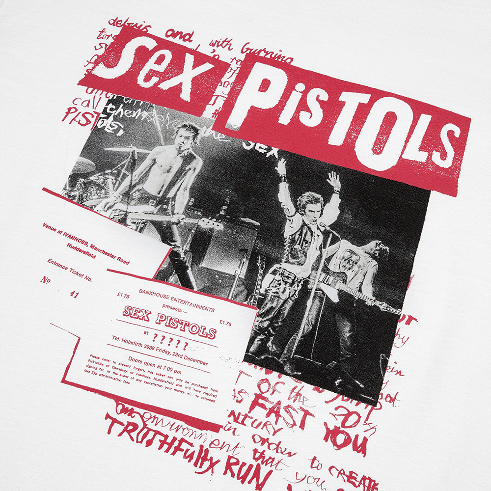 Sex Pistols - Anarchy in Huddersfield Christmas 1977 T-Shirt