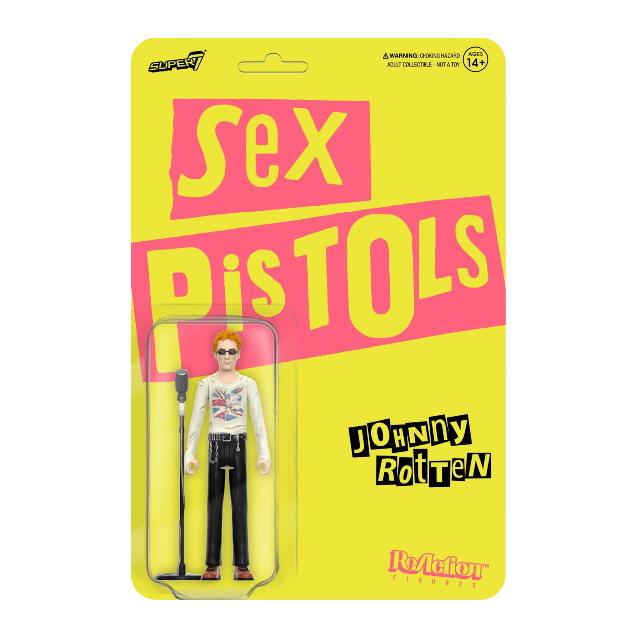 Sex Pistols - Sex Pistols ReAction Figure Wave 1 - Johnny Rotten