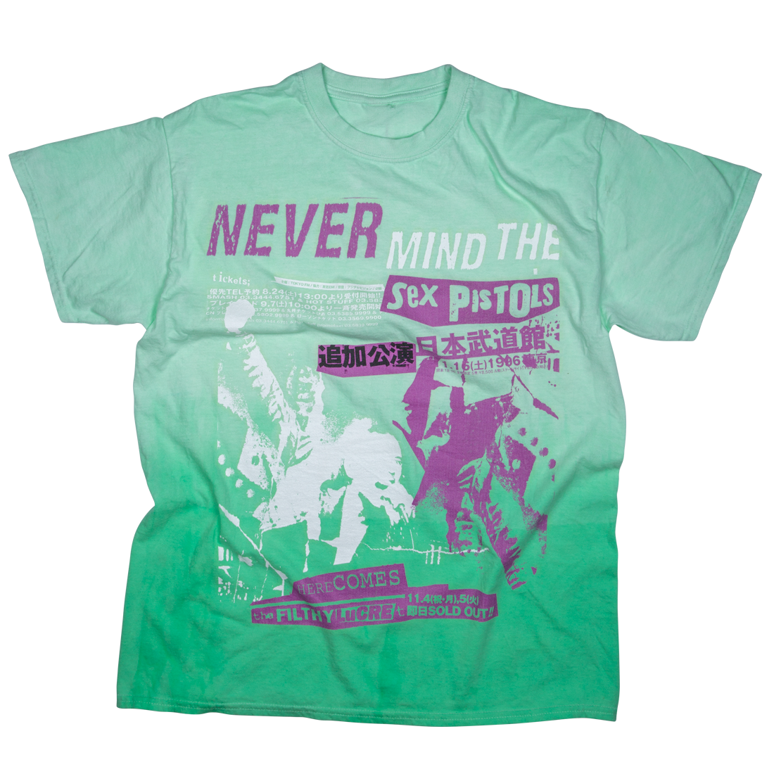 Sex Pistols - Never Mind The Sex Pistols Tie Dye T-Shirt