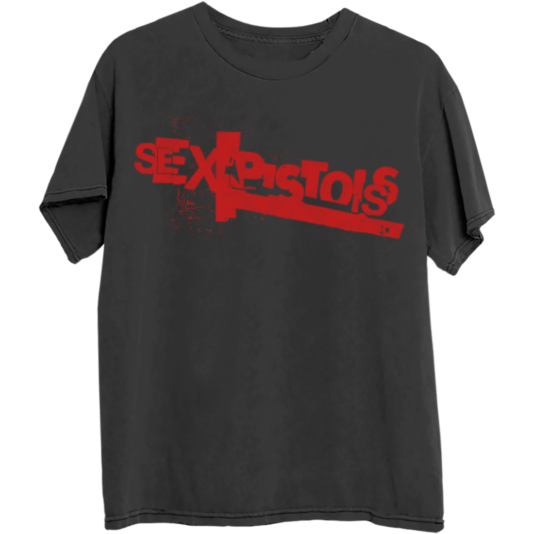 Sex Pistols - Anarchy in the UK Black Washed T-Shirt